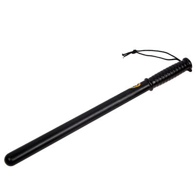 High Quality Self Defense Traffic Tactical Straight Police Stick Baton With Handle