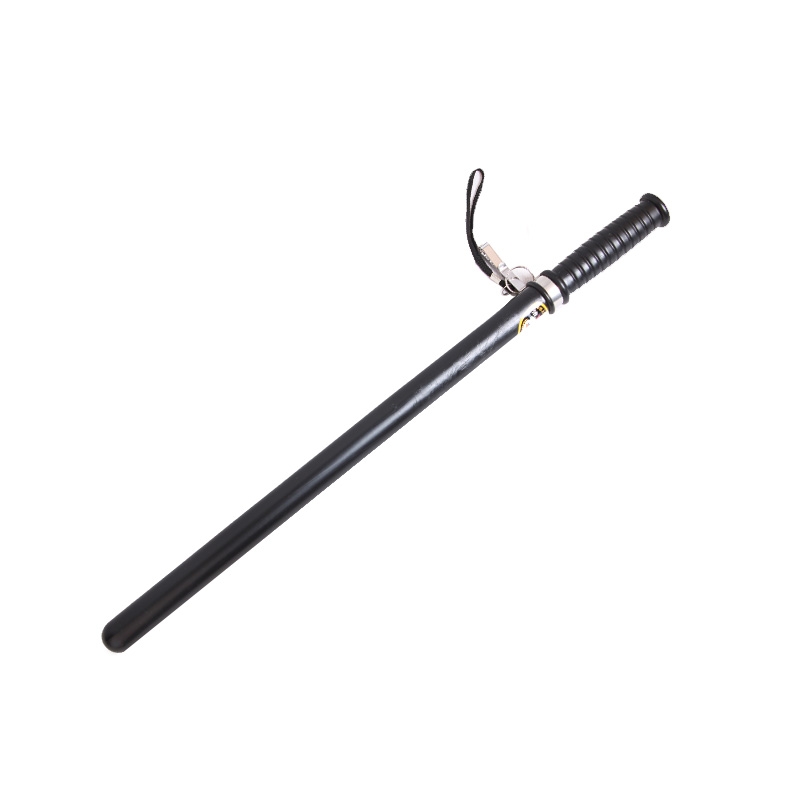 Self Defense Anti Riot Control Tonfa 60cm Polypropylene Police Straight Handle Baton