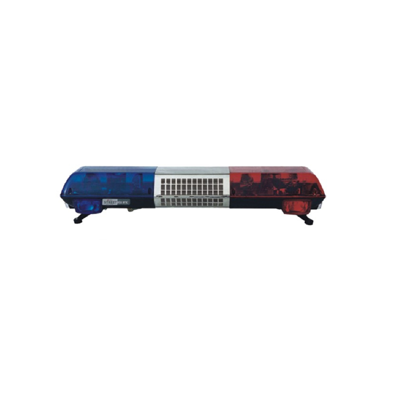 Police Car Led Warning Light Bar Speaker Red Blue Led Warning Lightbar