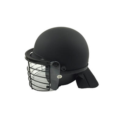 Anti Riot Law Enforcement Gear Police Use Equipment Head Protection Visor Hard Helmet