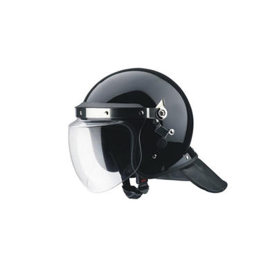 Protective equipment gear With visor professional anti riot control casque police ABS HELMET