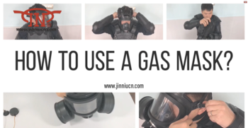 Wide-field gas mask, military police use gas mask, chemical full face gas mask