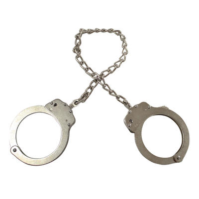 JN police handcuffs double lock legcuff JK-01