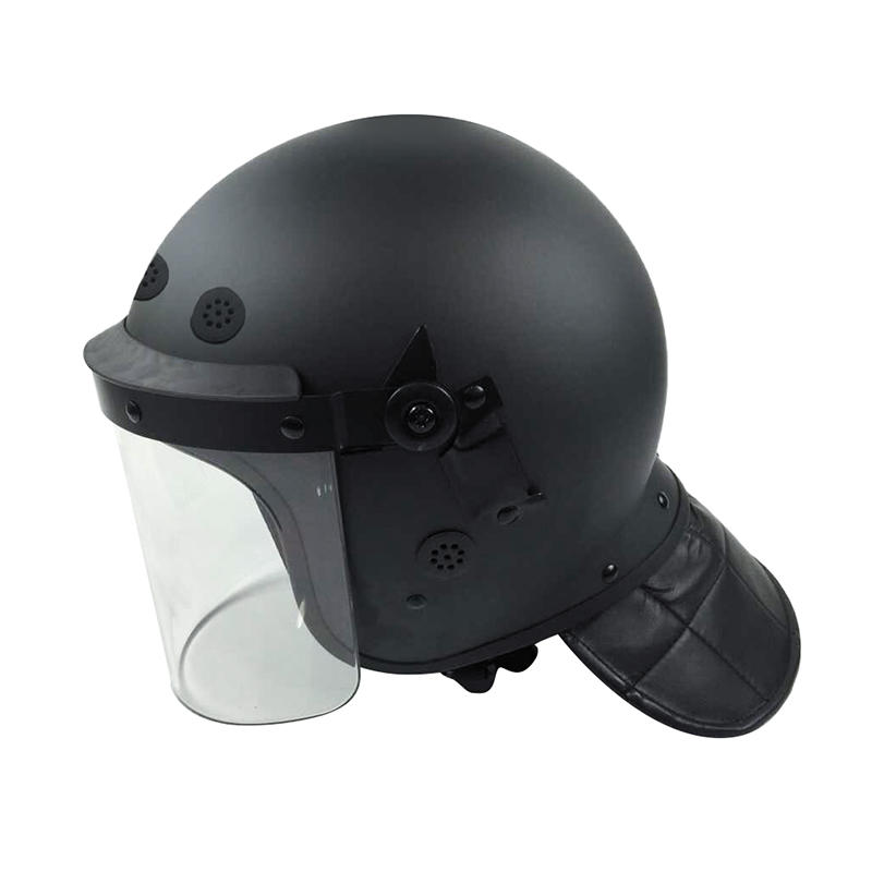 High Quality riot helmet Anti Riot Helmet With Visor for Security Use